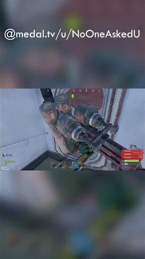 terrorizing me with sharks on cargo #rustgameplay #rust #rustclips