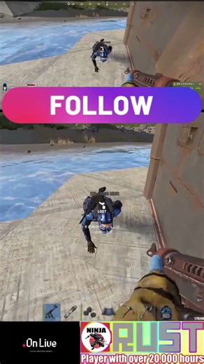 無音暗殺でNINJA完全圧倒 #rust #ruststealth #shorts