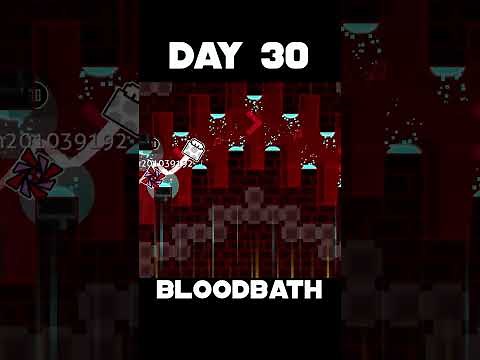 I beat Bloodbath 💀 #geometrydash #gdupdate #gd #deluxe12