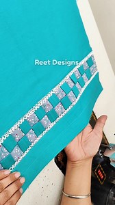 Make this Trendy Palazzo Pant Design with Easy Sewing Hacks #palazzopants #palazzodesign #sewing #stitching #sewingtips #fashiondesigning #fbreels | Reet Designs