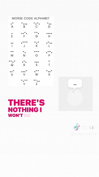 #M #morsecode #foryou #foryoupage | morse code