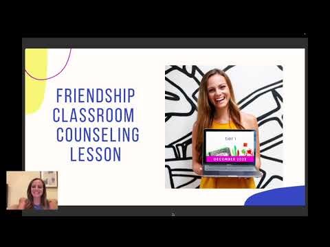 Friendship School Counseling Guidance Lesson for Primary