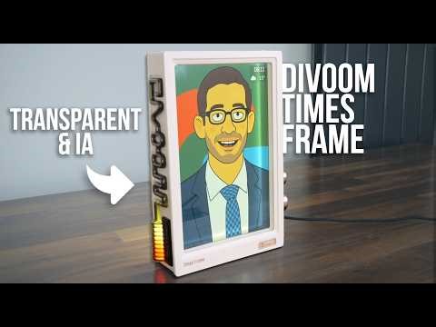 DIVOOM TIMES FRAME : le cadre numérique ULTIME pour votre BUREAU ?
