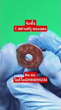 Buying 1-Satang Copper Hole Coins / Pornchai Coin Trading