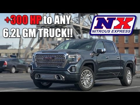 How to Add 300 HP to ANY 6.2L GM Truck!! Nitrous Express USA Made Nitrous Plate System!