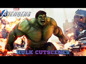 Bruce Banner/Hulk All Cutscenes 4K Ultra HD - Marvel's Avengers - Game Playground