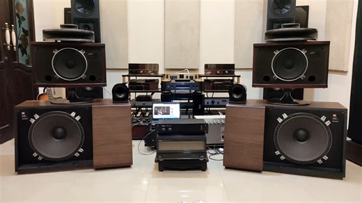 Technics SB-E200 with JBL B-460