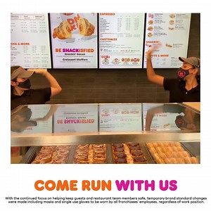 1.6K views · 206 reactions | Dunkin’ runs on YOU. For a great job...