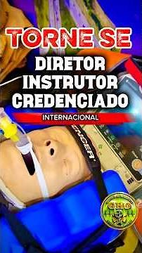 Como ser Instrutor do ACLS, BLS, APH e CONTROLE DE HEMORRAGIAS #instrutordeprimeirossocorros