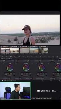 Học Viên Thực Hành Color Correction Trong Khóa Đào Tạo Chỉnh Màu Online