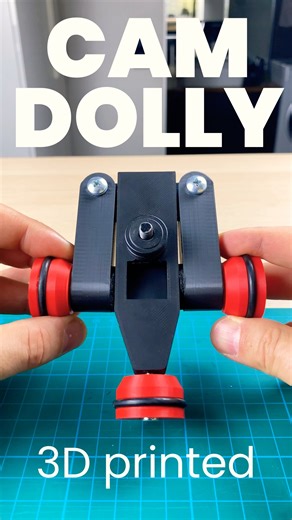 Camera Dolly Video Slider 🤯 EASY DIY #3dprinting #videomaking #diy #filmmaking #inspiration #rig