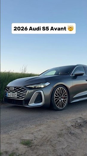 New 2026 Audi S5 Avant 🔥 What do you think? 🤔 #audi #audis5