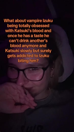 Vampire Izuku's Obsession with Katsuki in Fanfiction