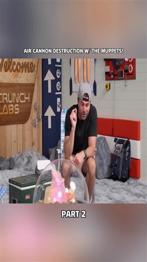 Air Cannon Destruction w/ The Muppets! #CampCrunchlabsContest #muppets #cannon #air #viral