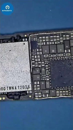 How to remove mobile phone motherboard shielding cover?