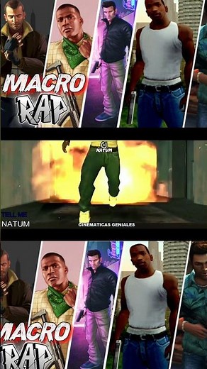 CJ - GTA MACRO RAP || Completo En Mi Canal #gta #gtasanandreas #cj #gtasa #carljohnson #2025