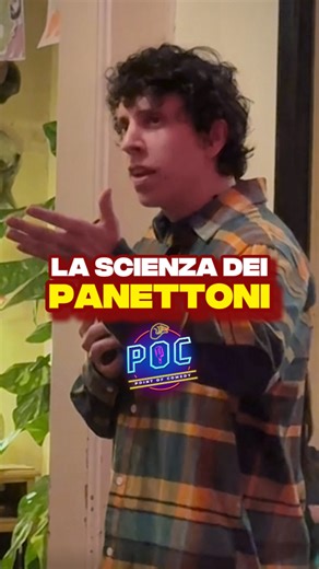 POC - Point of Comedy 🎭 on Instagram: "Dal candito a… (un saluto a tutto gli urologi) 🎙️: @daniele.ciniglio 📍: @mbasciata Controlla sul canale WhatsApp di POC per scoprire tutte le date di gennaio (link nelle storie in evidenza) #poc #panettone #natale"