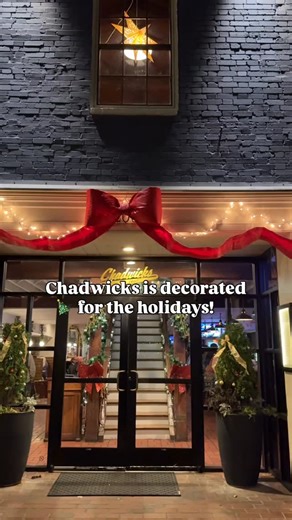 Chadwicks | Old Town Alexandria is where you’re merry-meant to be this holiday season! 🎄🎅🏼🌟 Our hardworking staff have transformed Chadwicks into a... | Instagram