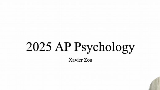 2025 AP Psychology 考试说明