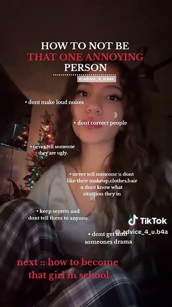 #tips #fyp #viral | how to be less annoying