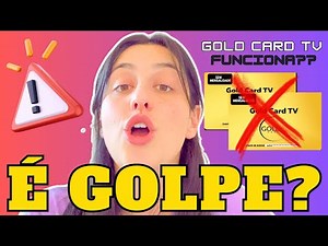 GOLD CARD TV Funciona? (⚠️É GOLPE?) GOLDCARD TV é BOM? APP GOLD CARD TV Vale a Pena?