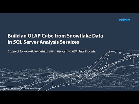 Build OLAP Cubes from Snowflake Data in SSAS