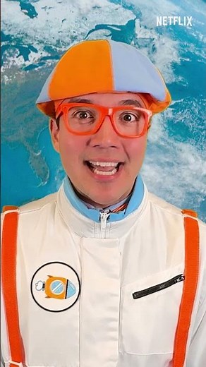 🚀Blippi Plays An Astronaut Game!☄️ | Blippi | Moonbug Kids - After School Adventures #shorts