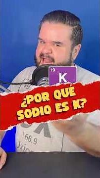 ¿Por qué el Potasio es una K? #rafacarbajal #quimica
