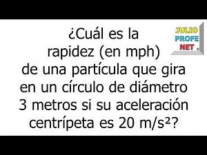 UNIFORM CIRCULAR MOTION - Problem 2