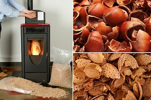 Chauffage : des poêles à noyaux et à coques de fruits équipés d’un système de décendrage innovant