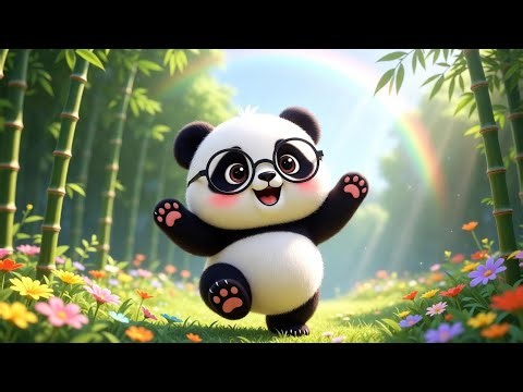 Gol Matol Panda 🐼 Fun Hindi Rhyme for Kids | Cute Panda | Hindi Kids Song