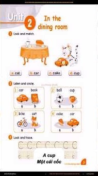Unit 2 In The Dining Room | Audio Sách Bài Tập Tiếng Anh 1 Global Success