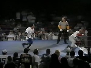 1.5K views · 27 reactions | Terry Funk & Dory Funk vs The Public Enemy Barbed Wire Match #ECW Heat Wave July 16th | Chuckie's Art of Wrestling | Facebook