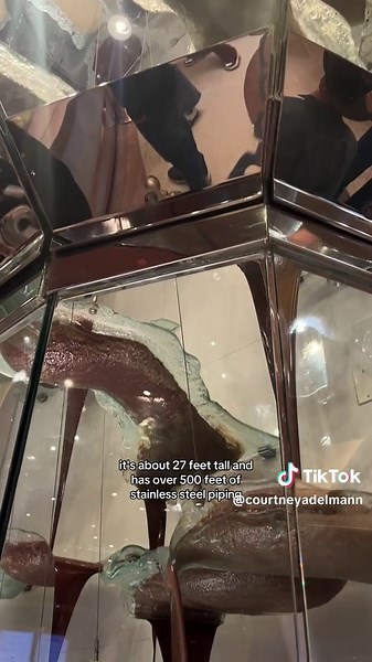 Exploring the World's Largest Chocolate Fountain at Bellagio in Vegas