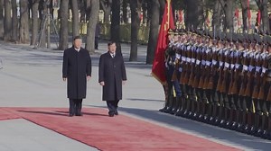 China plays up image of reliable partner as foreign monarchs visit