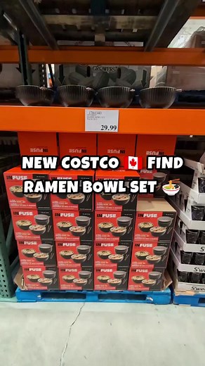 Costco Ramen Bowl Set with Chopsticks - 4 Pack for $29.99