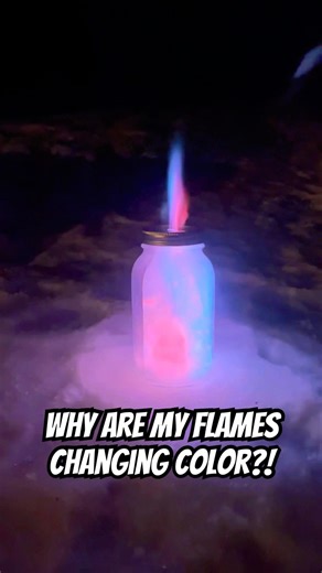 Why Do the Flames Keep Changing Color?! 😱 Jam Jar Pulse Jet