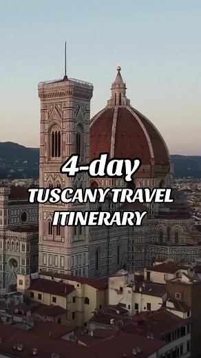 Your 4-Day Tuscany Travel Itinerary/Tuscany Travel Guide🍇🍷 Explore the beauty of Tuscany with this 4-day adventure! From iconic landmarks to wine tastings, plus the best spots to eat and shop along the way. Pisa & The Leaning Tower Leaning Tower of Pisa Piazza dei Miracoli Where to eat: Osteria dei Cavalieri for authentic Pisan dishes. Where to shop: Borgo Stretto for elegant shopping, or grab local delicacies from the Mercato delle Vettovaglie. Siena Piazza del Campo Siena Cathedral Where to 