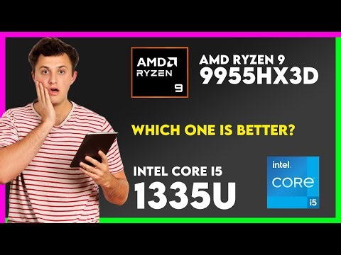 AMD Ryzen 9 9955HX3D vs Intel Core i5 1335U Comparison
