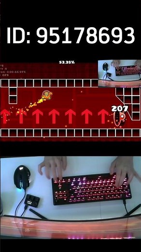 insane spam challenge! #geometrydash #gdupdate #gd #gaming #gd22 #shorts #gameplay