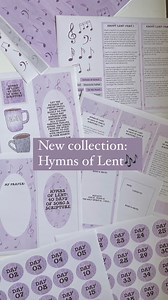The new Lent collection is here: Hymns of Lent: 40 Days of Song & Scripture. There is a hymn to listen to and a chunk of Scripture for each day in the season of Lent. Click here to download Hymns of Lent: https://www.etsy.com/listing/1869377108/ Click here to watch and learn more about the new collection: https://youtu.be/5d5sfWPnBFU?si=udyO96-pqmlM5Oij | Creative Faith & Co.