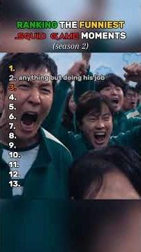 ranking the funniest squid game moments #squidgame2 #comedy #meme #funny #moonxsara #fypシ #viral #ok
