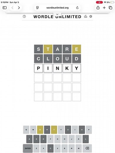 Wordle unlimited #wordle #puzzle