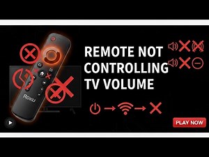 Fire Stick Remote Not Controlling TV Volume | Easy Fix & Setup Guide