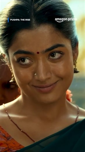 Srivalli 's ICONIC smile MELTS Pushpa 🙂‍↕️✨ | Rashmika Mandanna, Allu Arjun #primevideoindia #movie