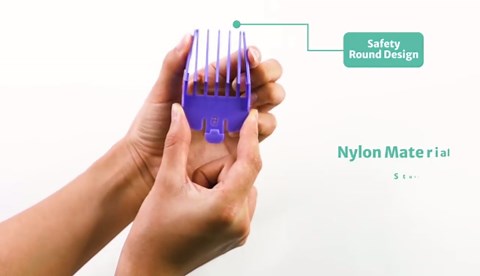 10 Professional Hair Clipper Guards Cutting Guides Compatible with Most Wahl Clippers with Organizer, Color Coded Clipper Combs Replacement - 1/16" to 1"