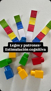 ¡Saca los bloques, papel y marcadores… y listo! Una actividad fácil, rápida (¡menos de 5 minutos!) y súper útil para estimular áreas cognitivas como la percepción visual, la atención, la resolución de problemas y la discriminación de colores en tus peques. Edad: 3 #homeactivitieswithkids #aprenderjugando #playbasedlearning #estimulacioncognitiva #actividadesencasa | Ale Gutiérrez-Rodríguez