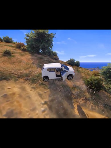 High-Speed Crash in GTA V: Alto Car Incident