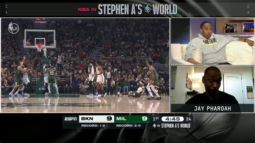 "Do I really sound like that?" 🤣 Jay Pharoah gave his best Stephen A. Smith impression. | ESPN
