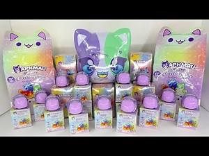 ASMR NEW Aphmau 💟 Mystery MeeMeows ELEMENTAL Surprise Figures & Plush Unboxing Oddly Satisfying